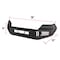 Spec-D Tuning 16-Up Toyota Tacoma Front Bumper BBF-TAC16BK-A-WB - alternate 7